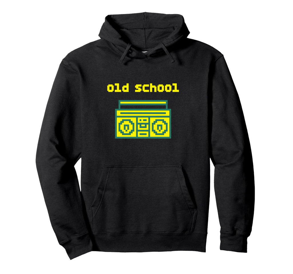 Video Game Boombox Old School Hoodie - Casual Everyday Wear for Adults - T-Shirt, Sweatshirt, Hoodie