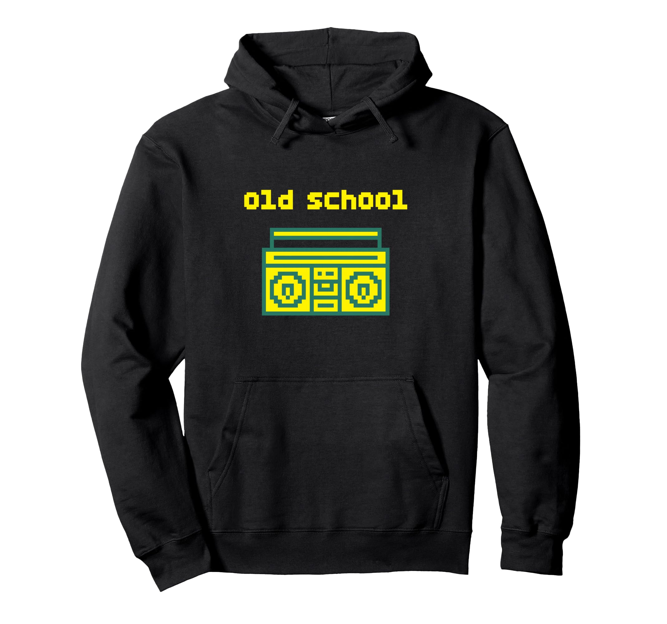 Video Game Boombox Old School Hoodie - Casual Everyday Wear for Adults - T-Shirt, Sweatshirt, Hoodie