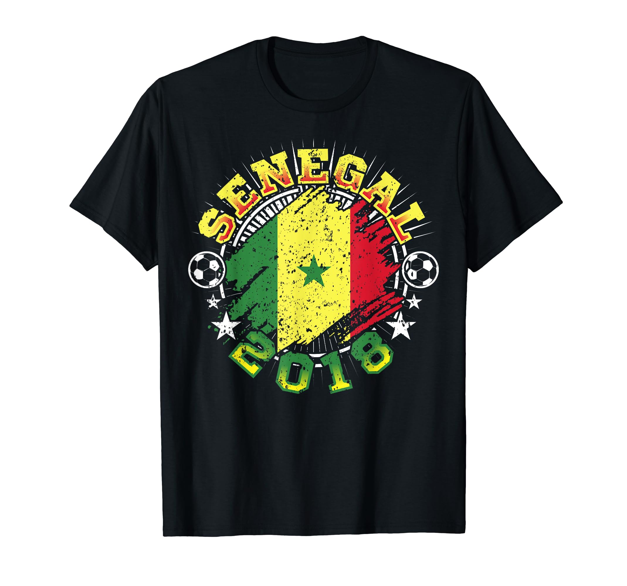 Senegal 2018 Soccer Senegalese Flag T-Shirt - Aesthetic Graphic Men Women - T-Shirt, Sweatshirt, Hoodie