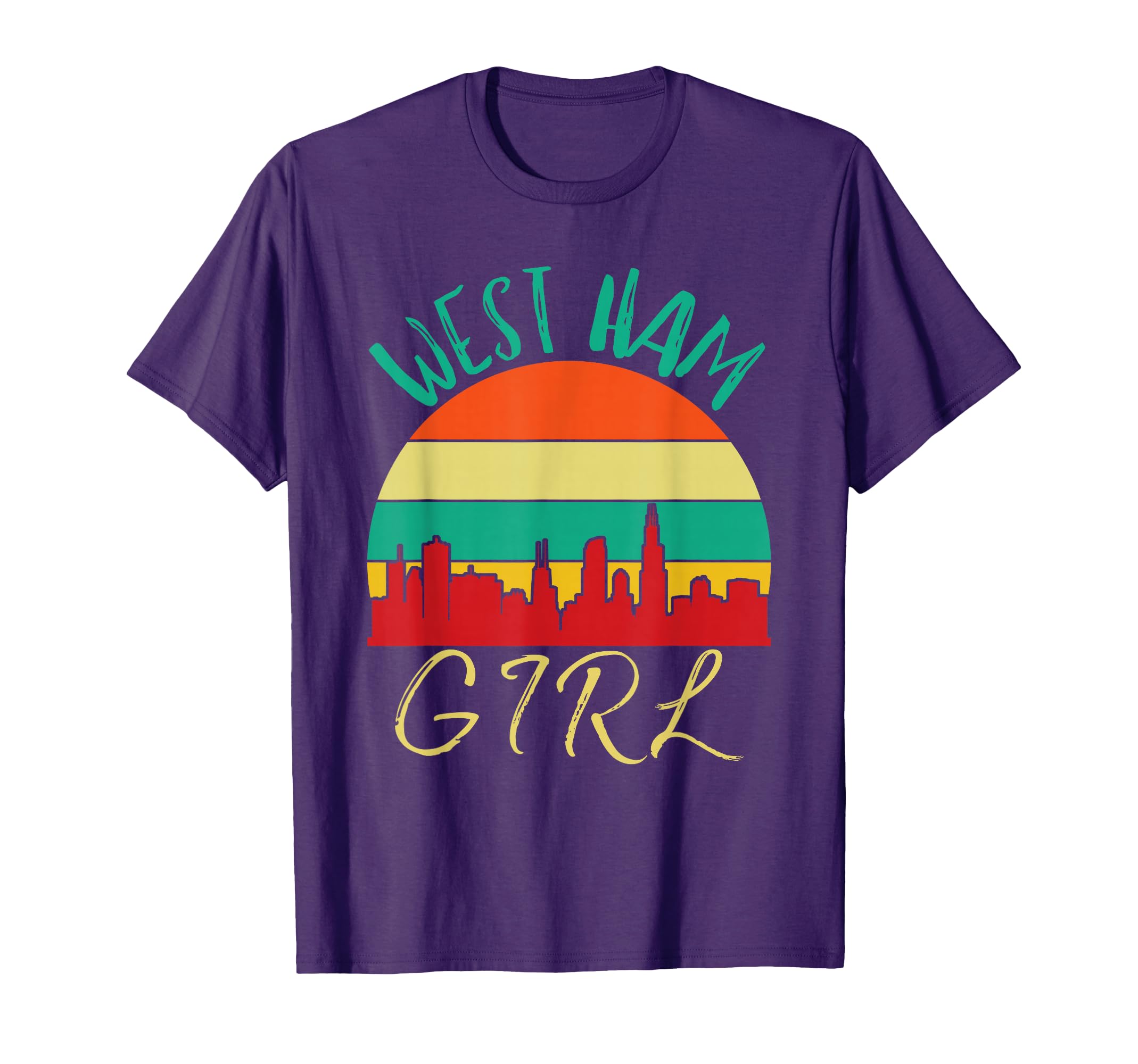 West Ham Love West Ham Souvenir T-Shirt - Novelty Apparel for Adults - T-Shirt, Sweatshirt, Hoodie
