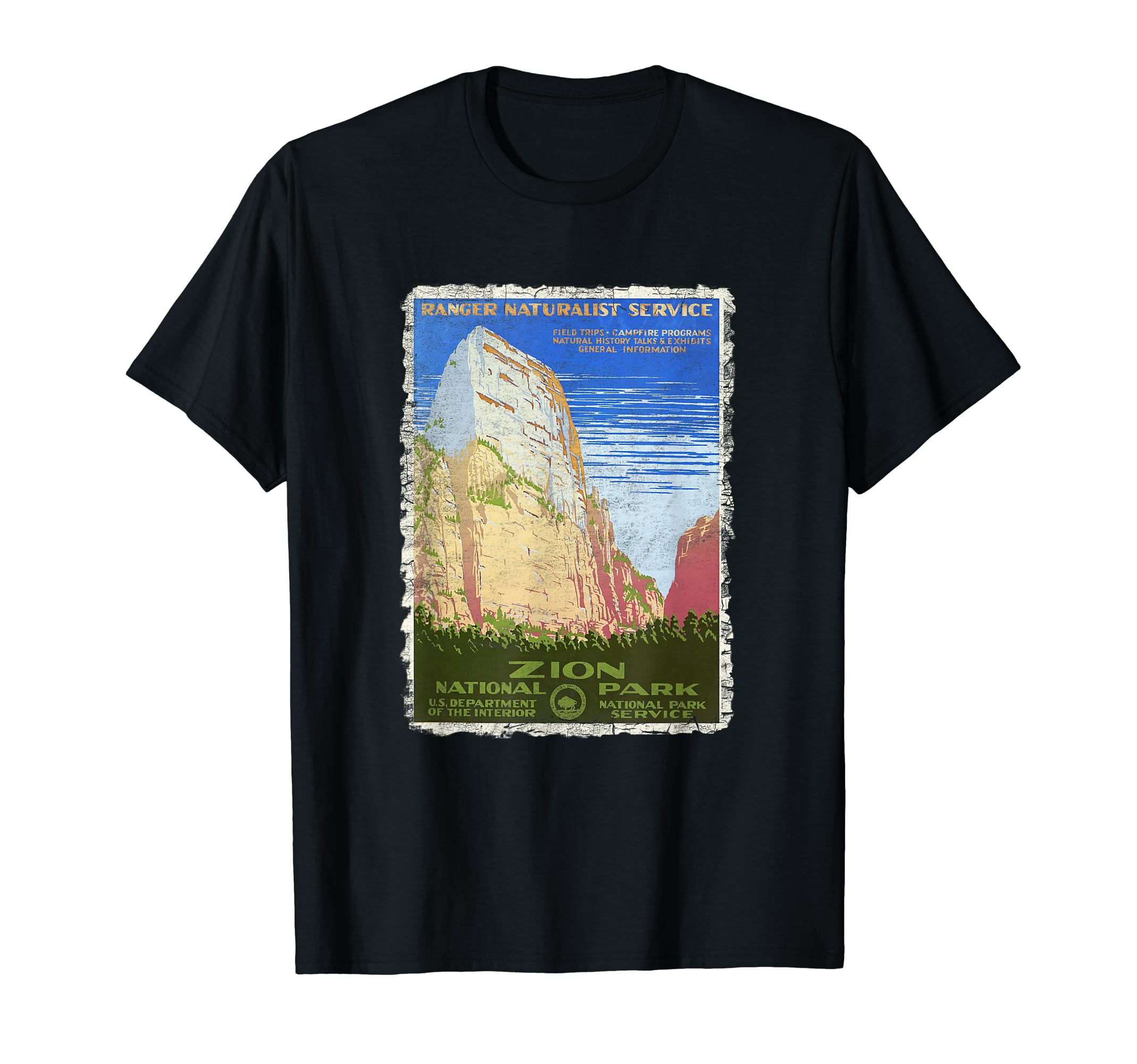 Zion National Park T-Shirt - Graphic Print for Adults - T-Shirt, Sweatshirt, Hoodie