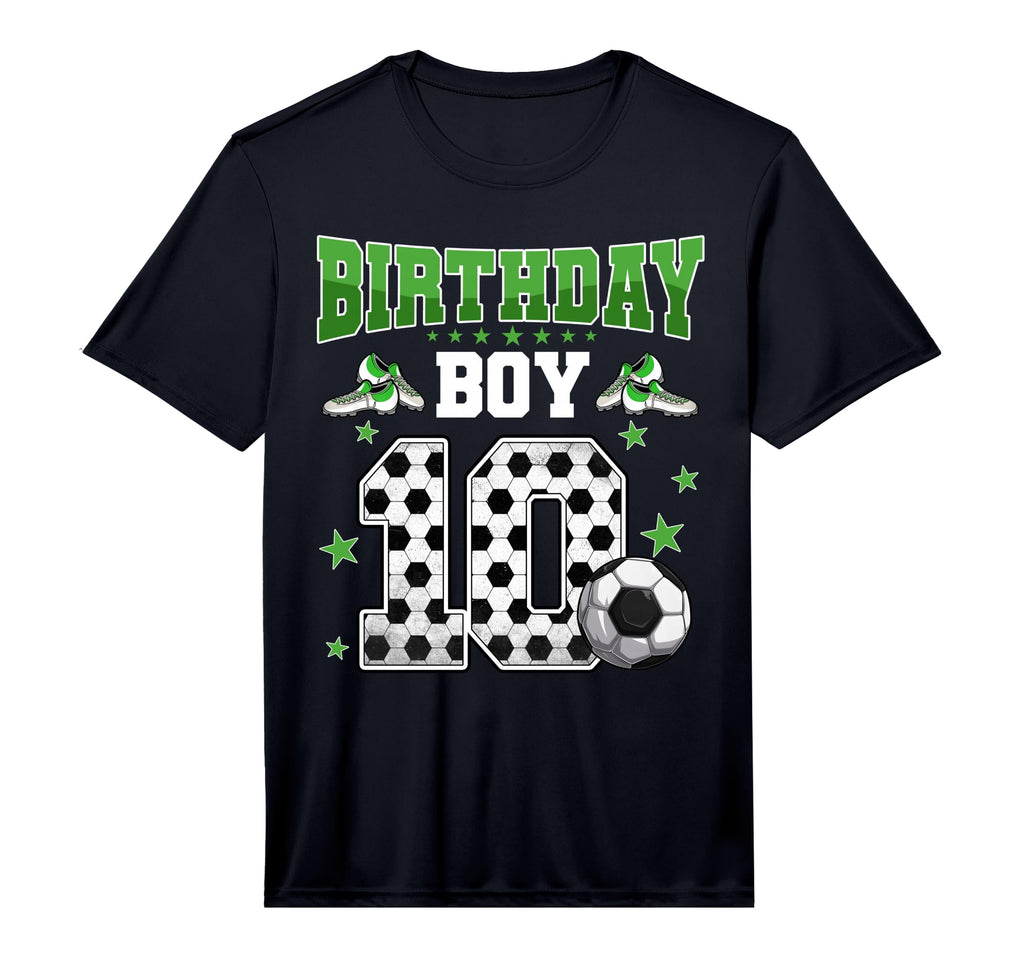 Soccer 10Th Birthday 10 Year Old Sport T-Shirt - Unique Graphic Unisex - T-Shirt, Sweatshirt, Hoodie