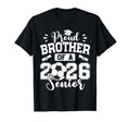 Proud Brother 2026 Senior Soccer Ball T-Shirt - Graphic Print Men Women - T-Shirt, Sweatshirt, Hoodie