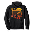 Soccer Goalie Art Gag Soccer Player Hoodie - Minimalist Print Unisex - T-Shirt, Sweatshirt, Hoodie