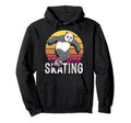 Panda Bear Skate Blades Roller Skater Hoodie - Graphic Print for Adults - T-Shirt, Sweatshirt, Hoodie