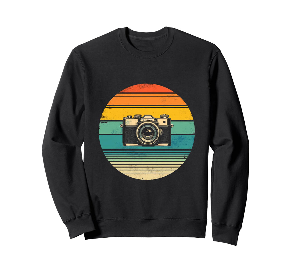 Inspired Camera Sweatshirt - Trendy Graphic for Adults - T-Shirt, Sweatshirt, Hoodie