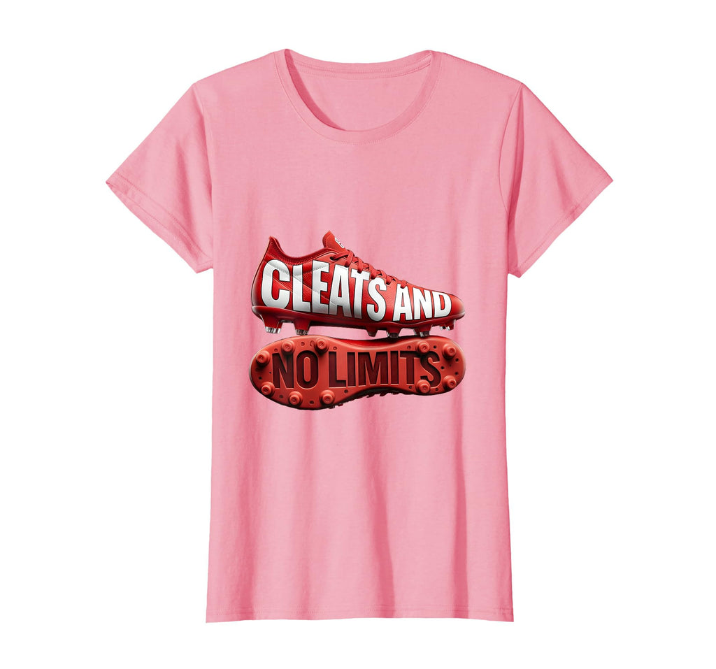 Soccer Cleats And No Limits T-Shirt - Aesthetic Graphic Unisex - T-Shirt, Sweatshirt, Hoodie