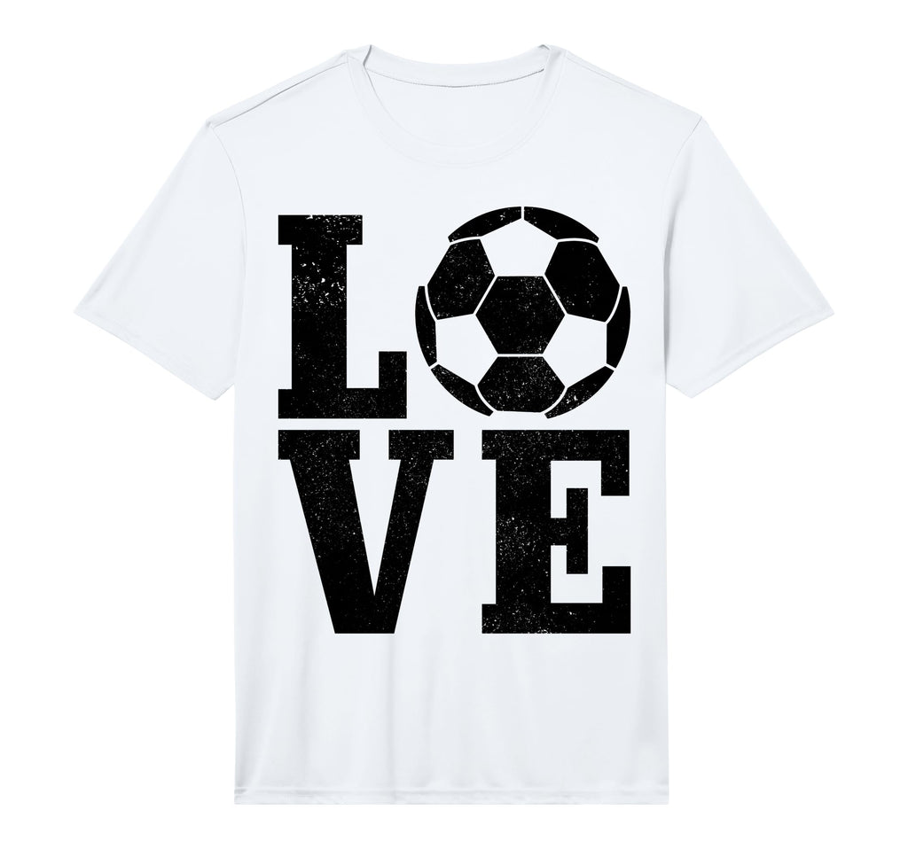 Soccer Player Love Soccer Performance T-Shirt - Aesthetic Graphic Unisex - T-Shirt, Sweatshirt, Hoodie