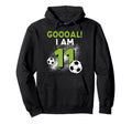 11Th Birthday Soccer Theme 11Year Old Hoodie - Streetwear Style for Adults - T-Shirt, Sweatshirt, Hoodie
