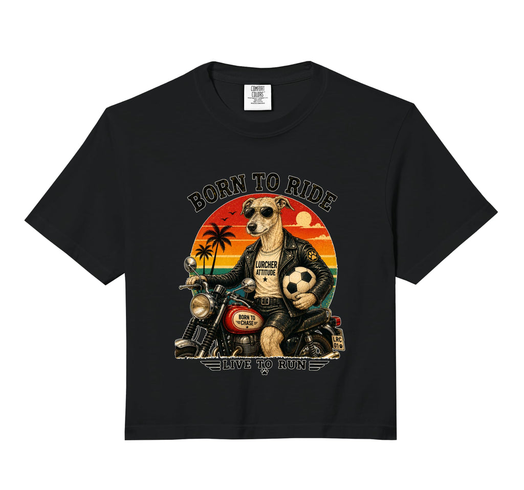 Lurcher Motorbike Love Footbal Soccer T-Shirt - Streetwear Style Unisex - T-Shirt, Sweatshirt, Hoodie