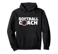Softball Coach Hoodie - Novelty Apparel Men Women - T-Shirt, Sweatshirt, Hoodie