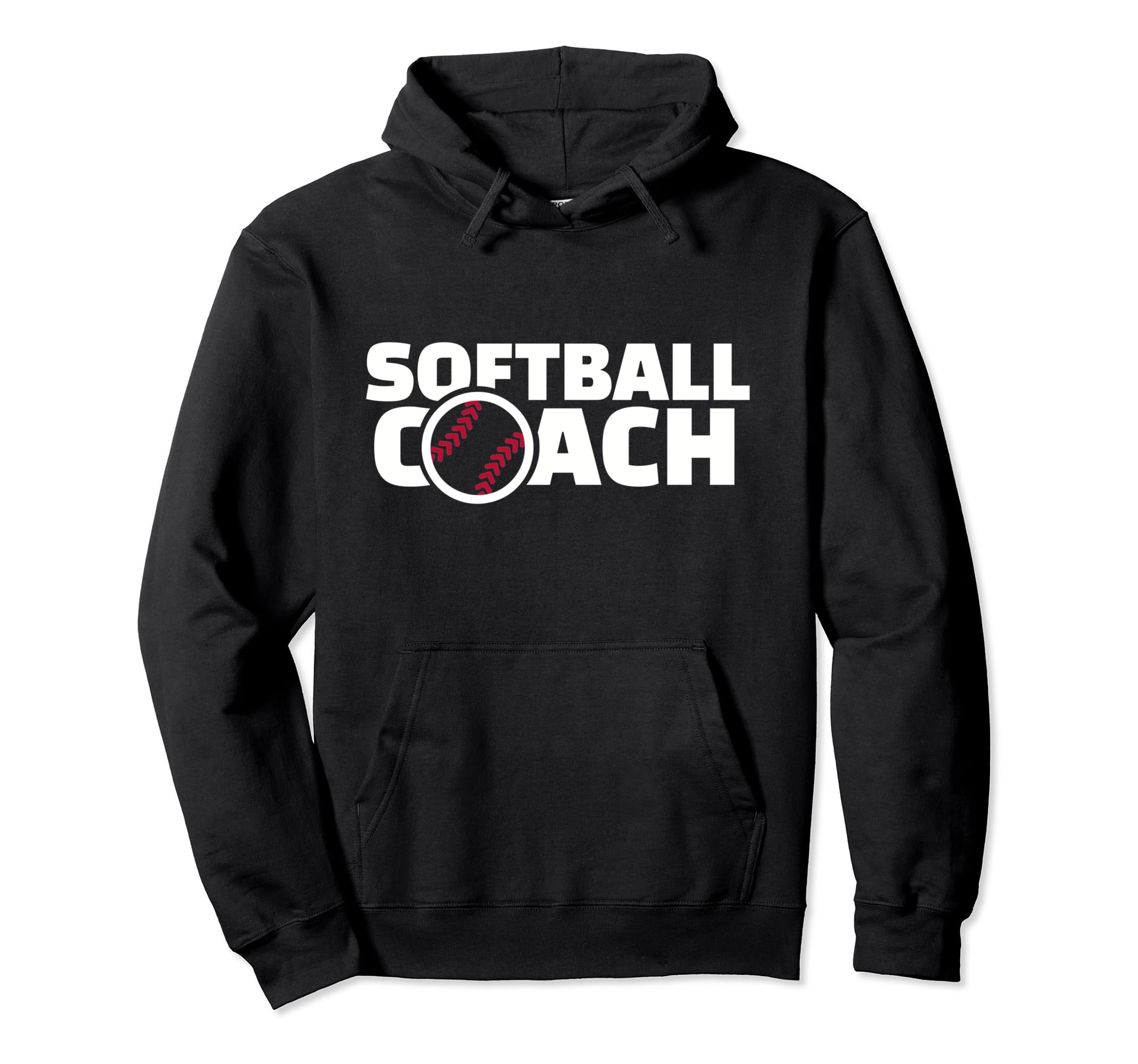 Softball Coach Hoodie - Novelty Apparel Men Women - T-Shirt, Sweatshirt, Hoodie