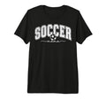 Soccer Mama Tri Blend T-Shirt - Trendy Graphic for Adults - T-Shirt, Sweatshirt, Hoodie