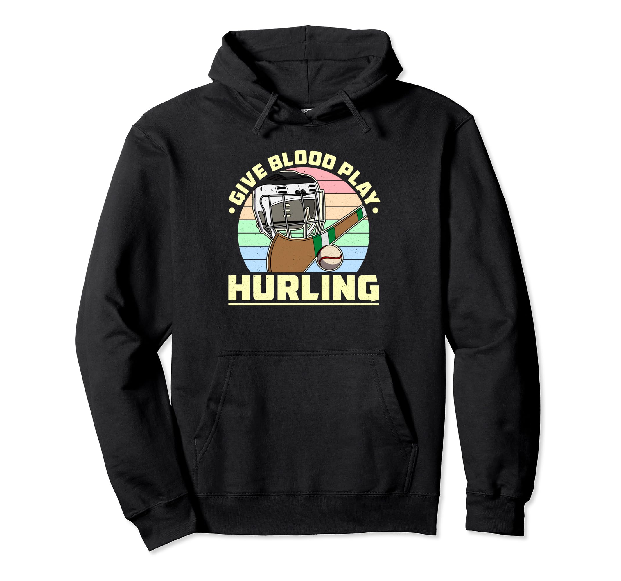 Hurling Helmet Athletic Goalkeeper Camogie Hoodie - Unique Graphic Unisex - T-Shirt, Sweatshirt, Hoodie