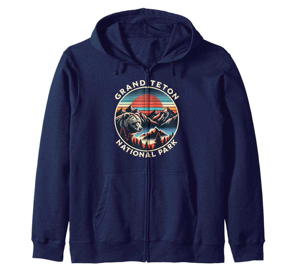 Grand Teton National Park Wyoming Sweatshirt - Streetwear Style for Adults - T-Shirt, Sweatshirt, Hoodie