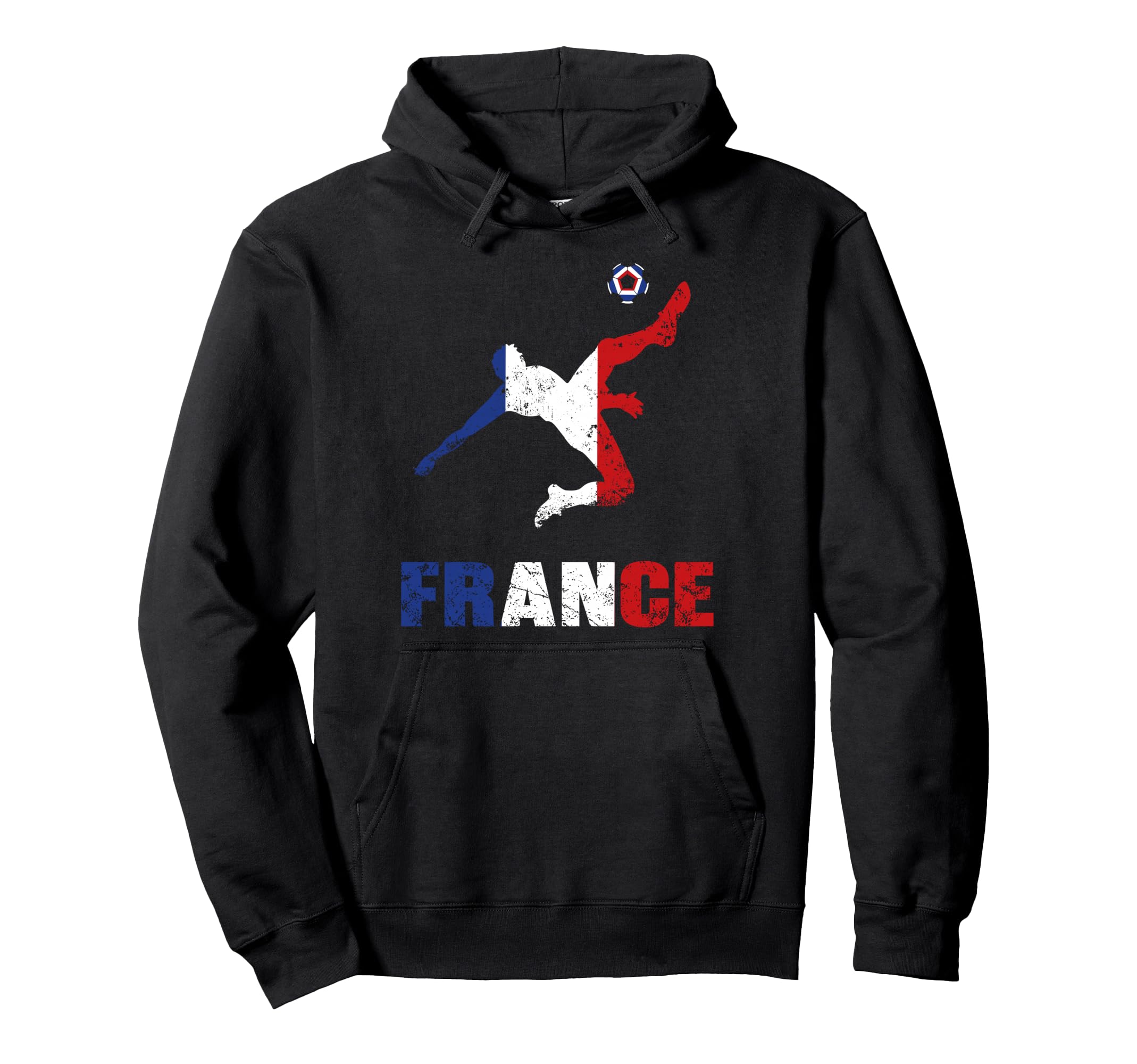 France Soccer Football Game Player Hoodie - Minimalist Print for Adults - T-Shirt, Sweatshirt, Hoodie