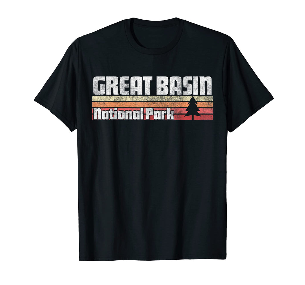 Great Basin National Park 70S 80S 90S T-Shirt - Custom Art Print Men Women - T-Shirt, Sweatshirt, Hoodie