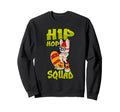 Hip Hop Squad Bunny Old School Rap Sweatshirt - Trendy Graphic for Adults - T-Shirt, Sweatshirt, Hoodie