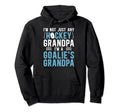 Im Hockey Goalie Grandpa Hockey Hoodie - Minimalist Print Men Women - T-Shirt, Sweatshirt, Hoodie