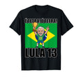 Pt 13 Lula Jogador President Brazil T-Shirt - Custom Art Print for Adults - T-Shirt, Sweatshirt, Hoodie