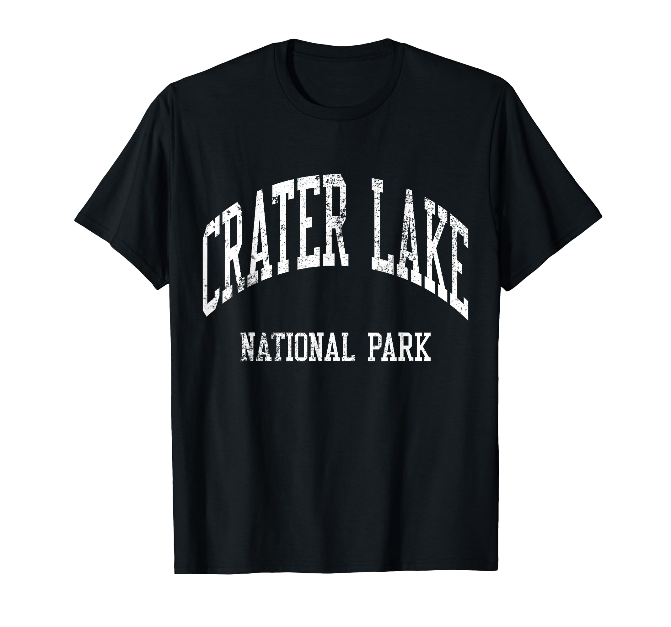 Crater Lake National Park 70S College T-Shirt - Graphic Print for Adults - T-Shirt, Sweatshirt, Hoodie