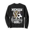 Memaw Birthday Soccer Ball Leopard Sweatshirt - Novelty Apparel Unisex - T-Shirt, Sweatshirt, Hoodie