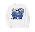 Soccer Mom Leopard Funny Soccer Mama Sweatshirt - Minimalist Print Unisex - T-Shirt, Sweatshirt, Hoodie