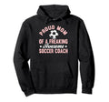 Soccer Coach Head Trainer Coaching Hoodie - Minimalist Print Men Women - T-Shirt, Sweatshirt, Hoodie