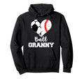 Ball Granny Heart Funny Soccer Hoodie - Aesthetic Graphic for Adults - T-Shirt, Sweatshirt, Hoodie