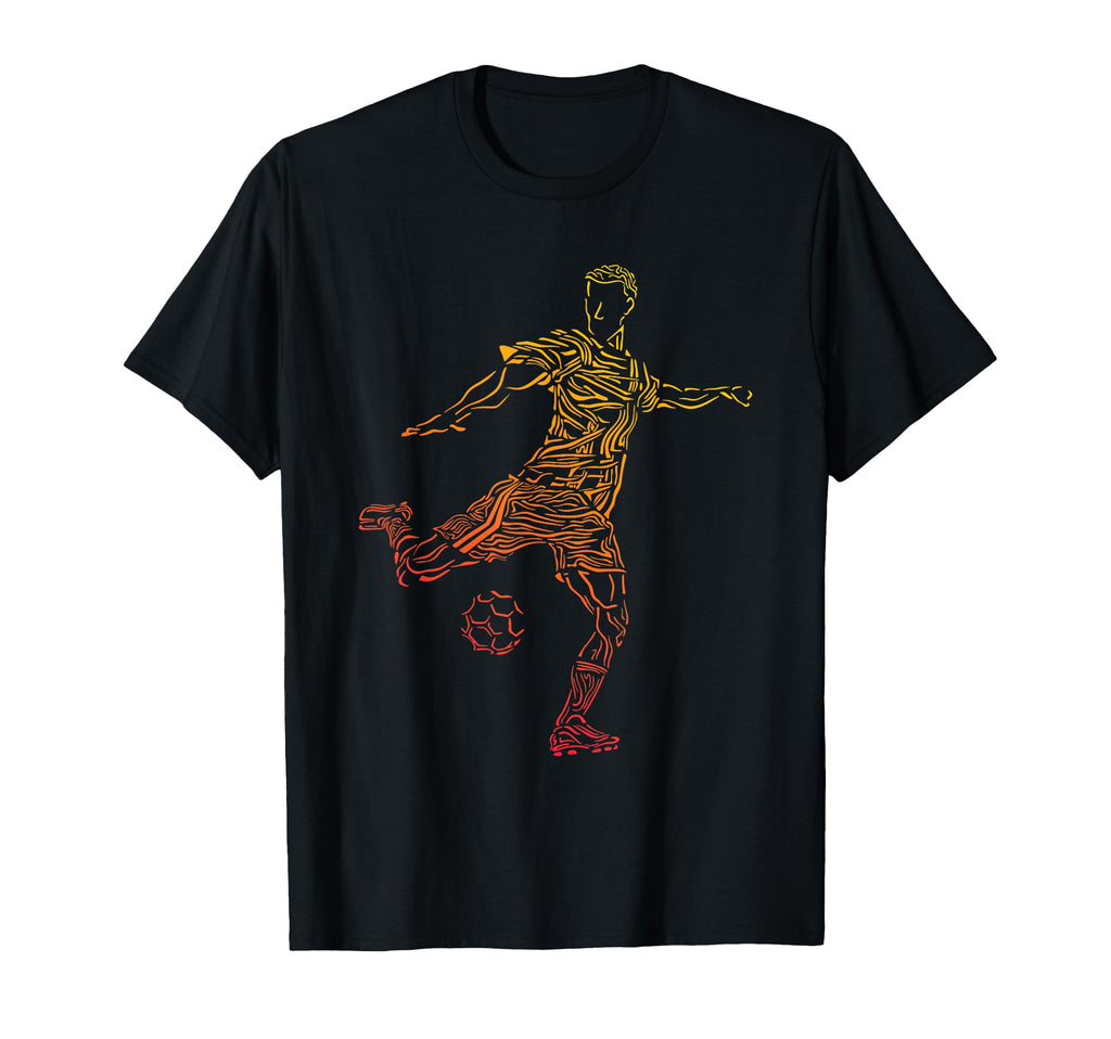 Soccer Player Sports Athlete T-Shirt - Graphic Print Men Women - T-Shirt, Sweatshirt, Hoodie