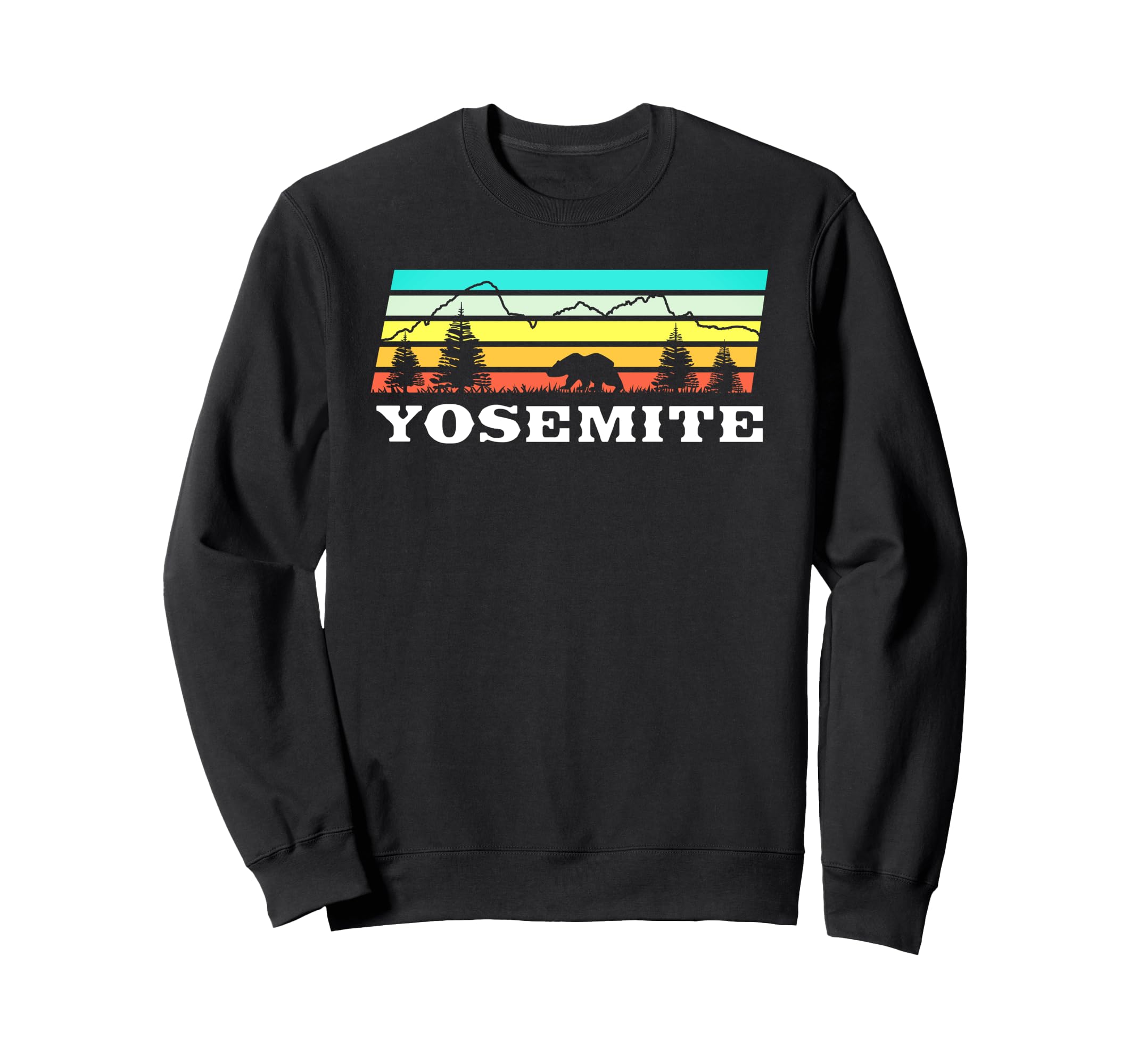 Yosemite National Park California Sweatshirt - Streetwear Style Unisex - T-Shirt, Sweatshirt, Hoodie
