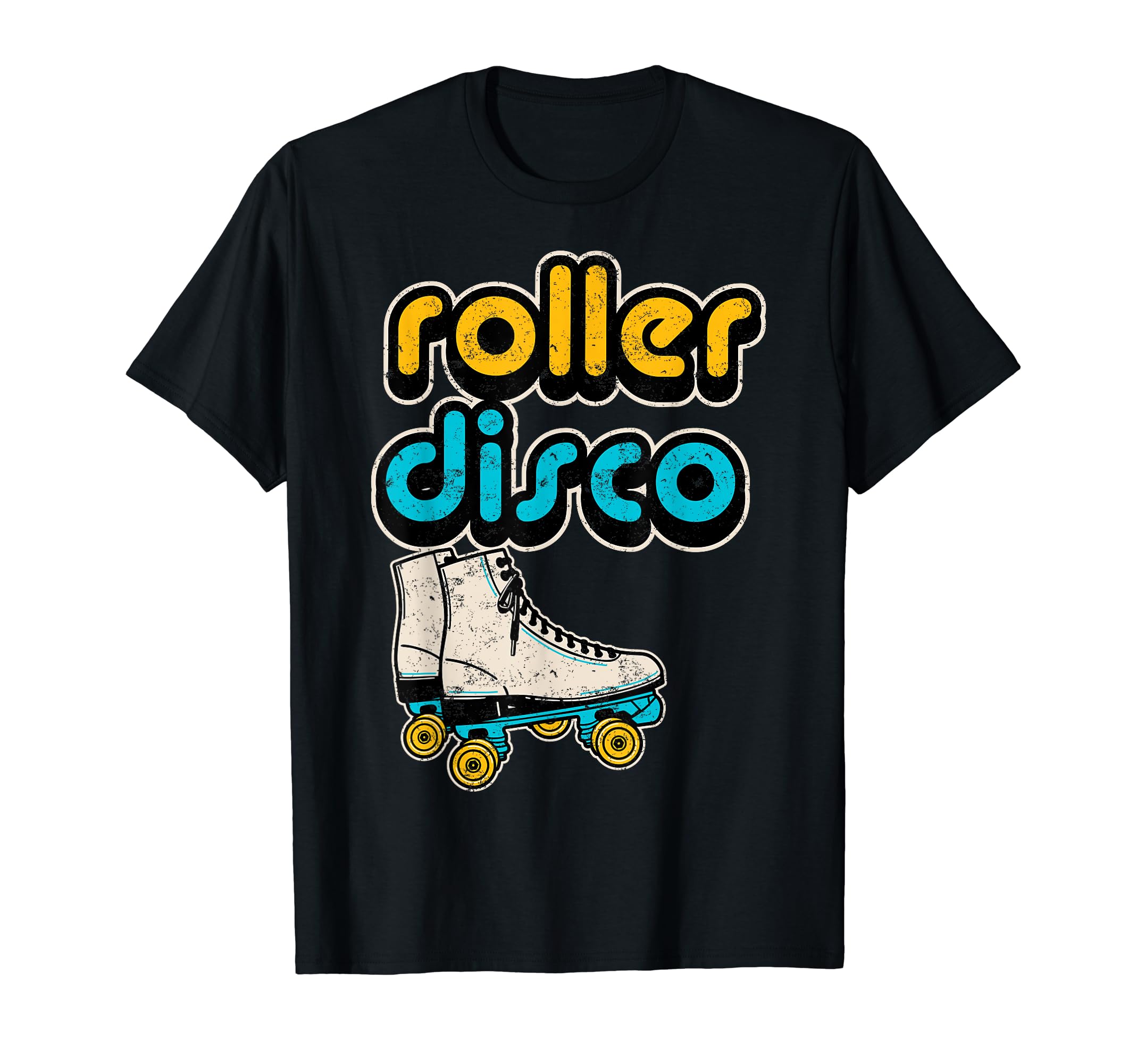 70S Roller Disco Roller Skates T-Shirt - Aesthetic Graphic Men Women - T-Shirt, Sweatshirt, Hoodie