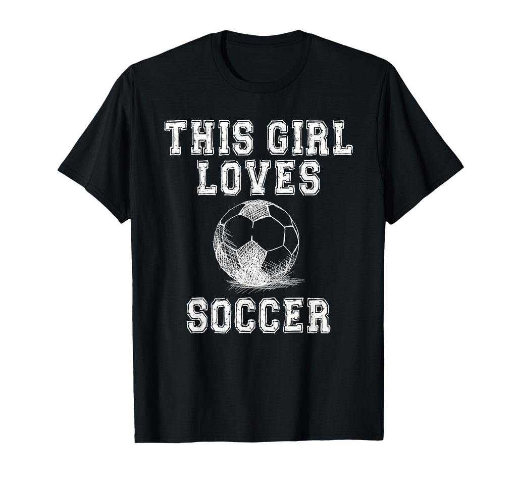 This Loves Soccer Game Day Female Soccer T-Shirt - Graphic Print Unisex - T-Shirt, Sweatshirt, Hoodie
