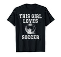 This Loves Soccer Game Day Female Soccer T-Shirt - Graphic Print Unisex - T-Shirt, Sweatshirt, Hoodie