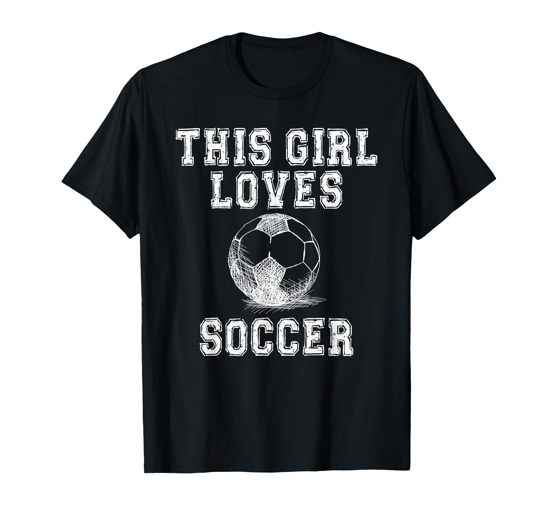 This Loves Soccer Game Day Female Soccer T-Shirt - Graphic Print Unisex - T-Shirt, Sweatshirt, Hoodie