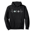 Soccer Volleyball Heartbeat Funny Sport Hoodie - Novelty Apparel for Adults - T-Shirt, Sweatshirt, Hoodie