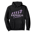 Handball Evolution Sport Jump Goal Hoodie - Casual Everyday Wear for Adults - T-Shirt, Sweatshirt, Hoodie