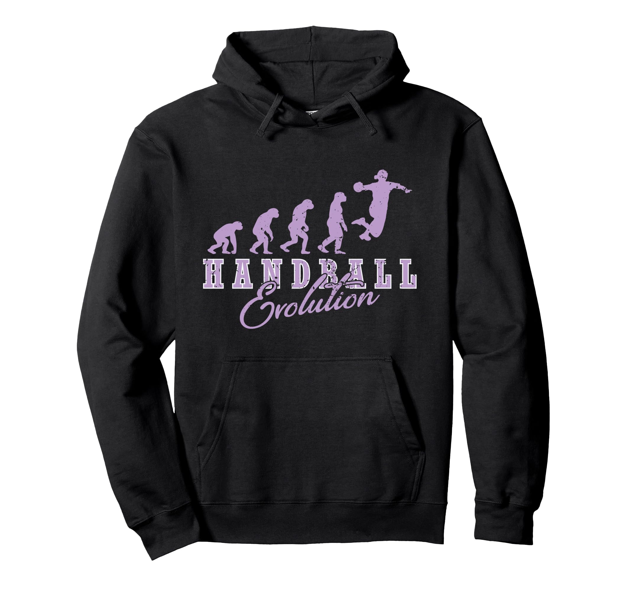 Handball Evolution Sport Jump Goal Hoodie - Casual Everyday Wear for Adults - T-Shirt, Sweatshirt, Hoodie