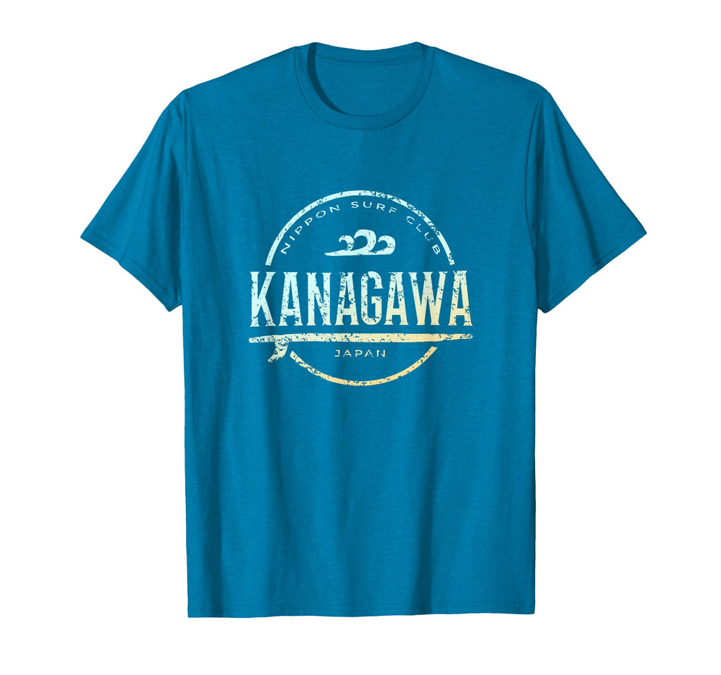 Kanagawa Japan Kanagawa Japan Surf T-Shirt - Graphic Print Unisex - T-Shirt, Sweatshirt, Hoodie