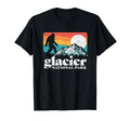 Glacier National Park Bigfoot Mountains T-Shirt - Unique Graphic Unisex - T-Shirt, Sweatshirt, Hoodie