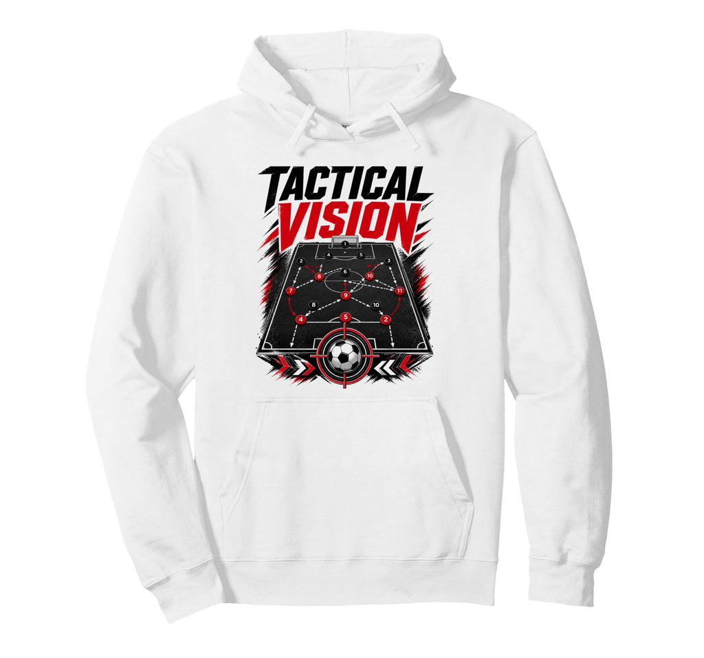 Football Collection Soccer Tactical Vision Hoodie - Unique Graphic Unisex - T-Shirt, Sweatshirt, Hoodie