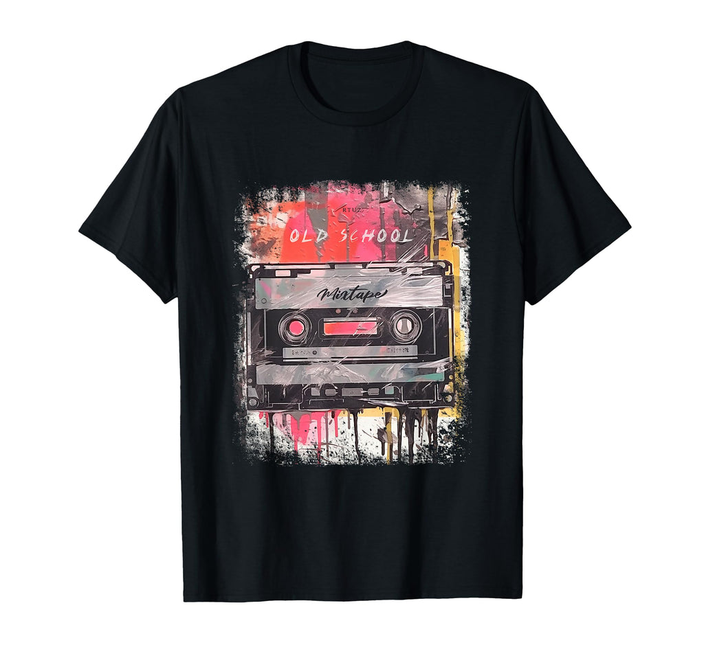 Y2K Streetwear Old School Music Tape T-Shirt - Streetwear Style Men Women - T-Shirt, Sweatshirt, Hoodie