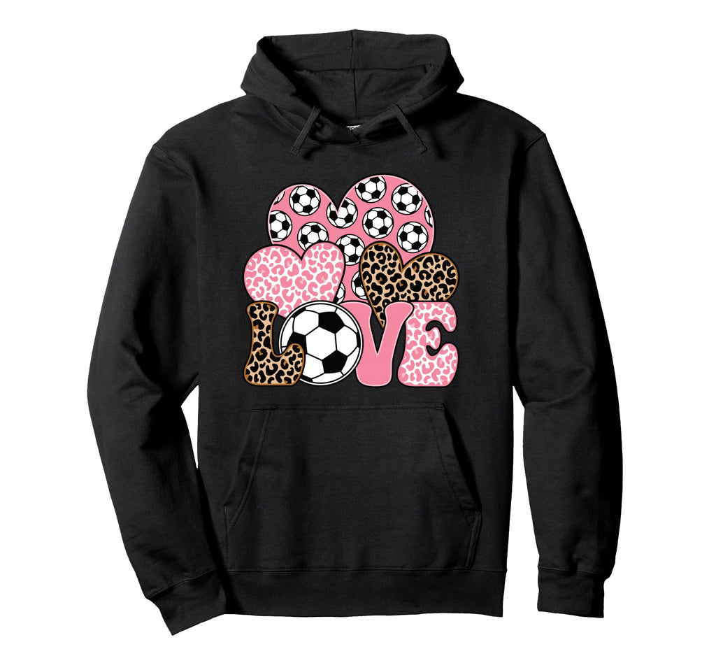 Love Soccer Soccer Lover Hoodie - Trendy Graphic for Adults - T-Shirt, Sweatshirt, Hoodie