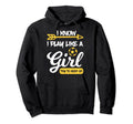 I Know I Play Like Try To Keep Up Soccer Hoodie - Minimalist Print Unisex - T-Shirt, Sweatshirt, Hoodie
