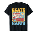 Roller Skating Skate Happy Skate 70S T-Shirt - Fun Novelty Design Men Women - T-Shirt, Sweatshirt, Hoodie