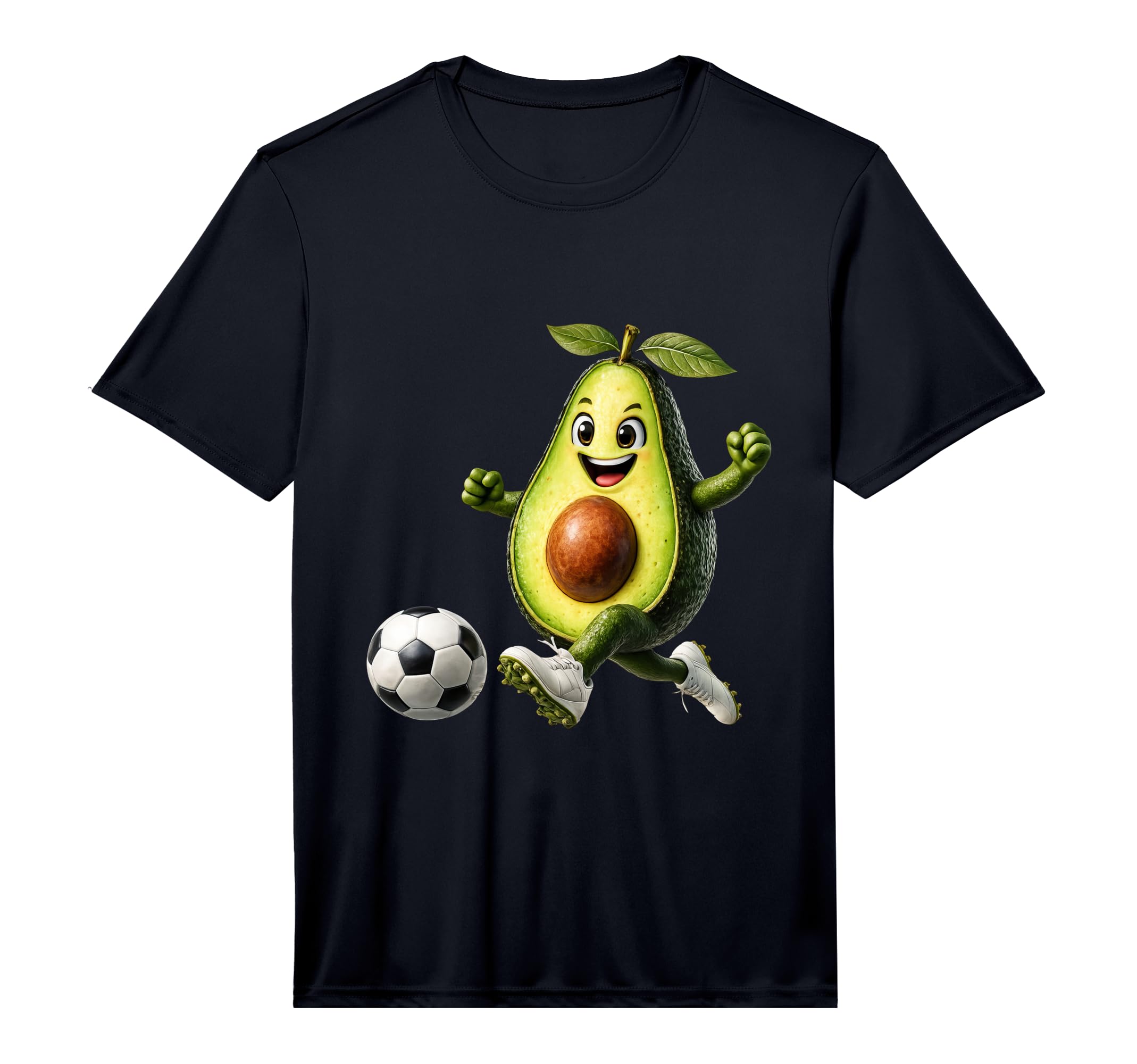 Mens Avocado Soccer Performance T-Shirt - Fun Novelty Design Unisex - T-Shirt, Sweatshirt, Hoodie