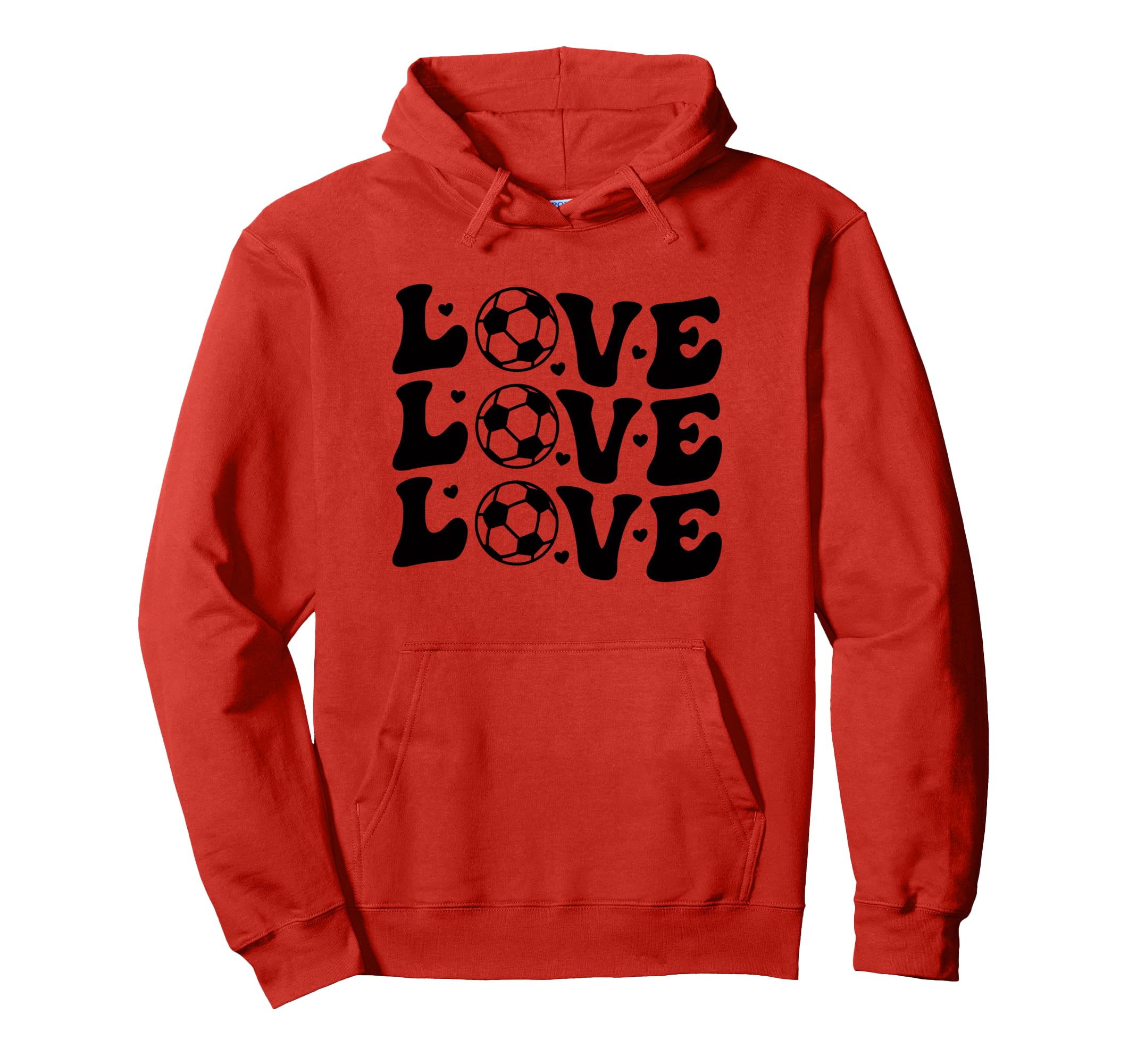 Soccer Valentines Day Sports And Hoodie - Unique Graphic for Adults - T-Shirt, Sweatshirt, Hoodie