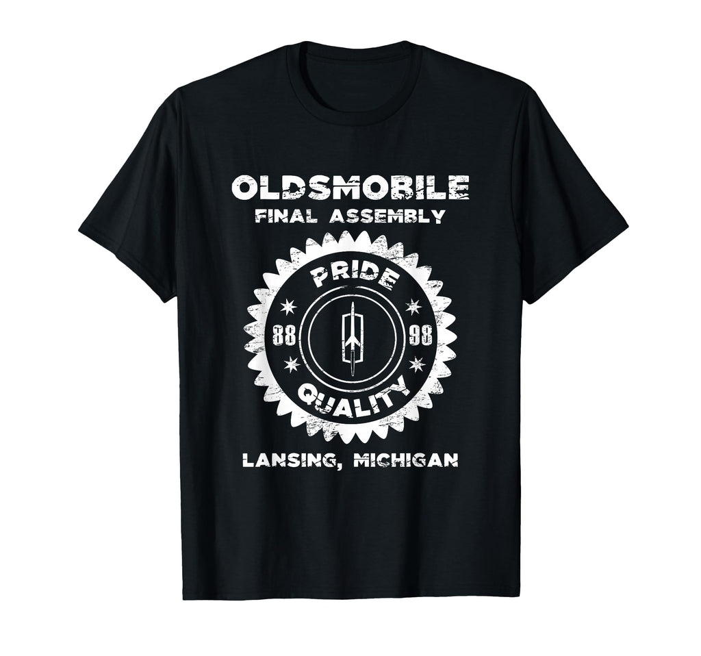 Oldsmobile Motors Final Assembly Car T-Shirt - Unique Graphic Men Women - T-Shirt, Sweatshirt, Hoodie