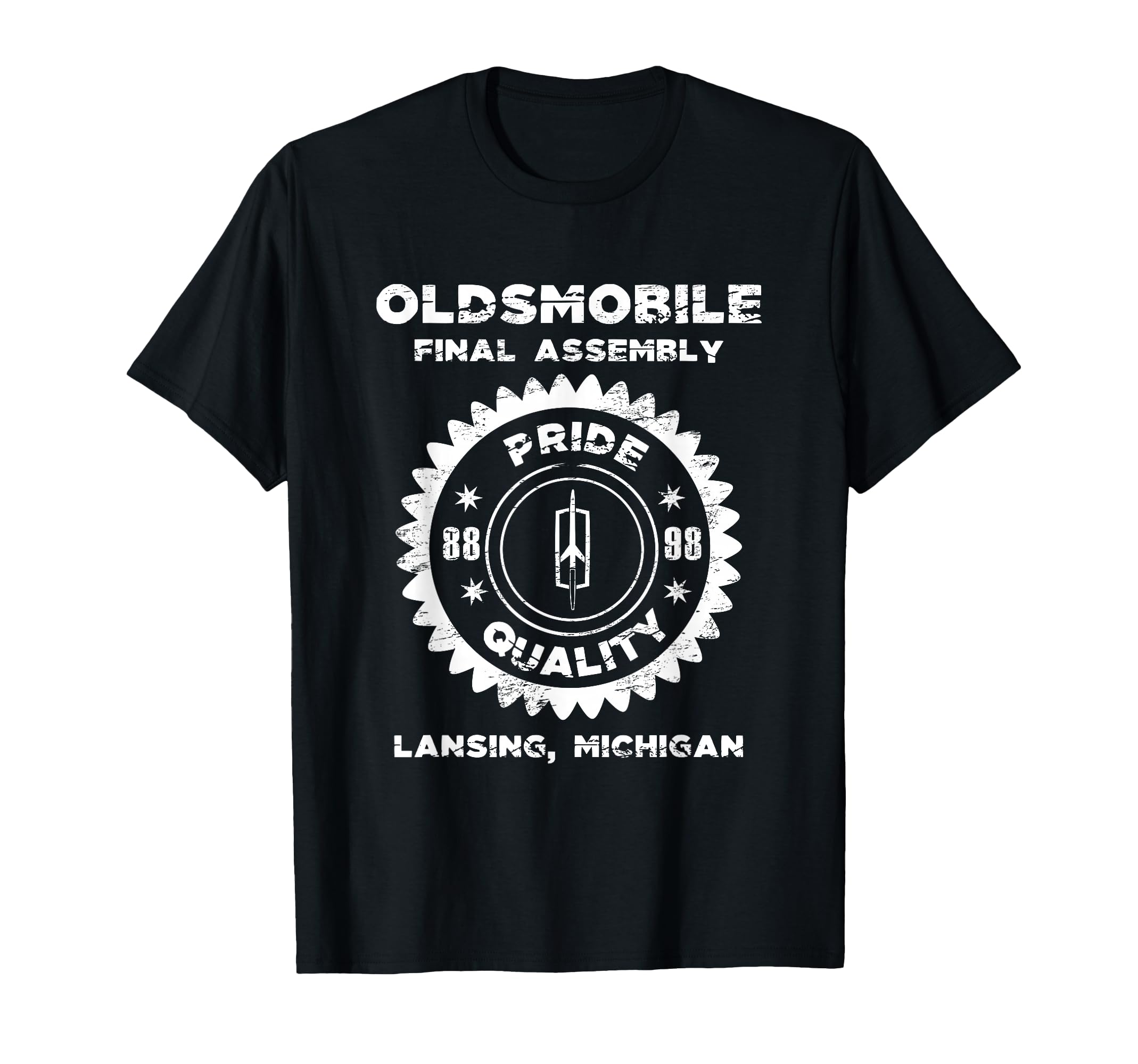 Oldsmobile Motors Final Assembly Car T-Shirt - Unique Graphic Men Women - T-Shirt, Sweatshirt, Hoodie