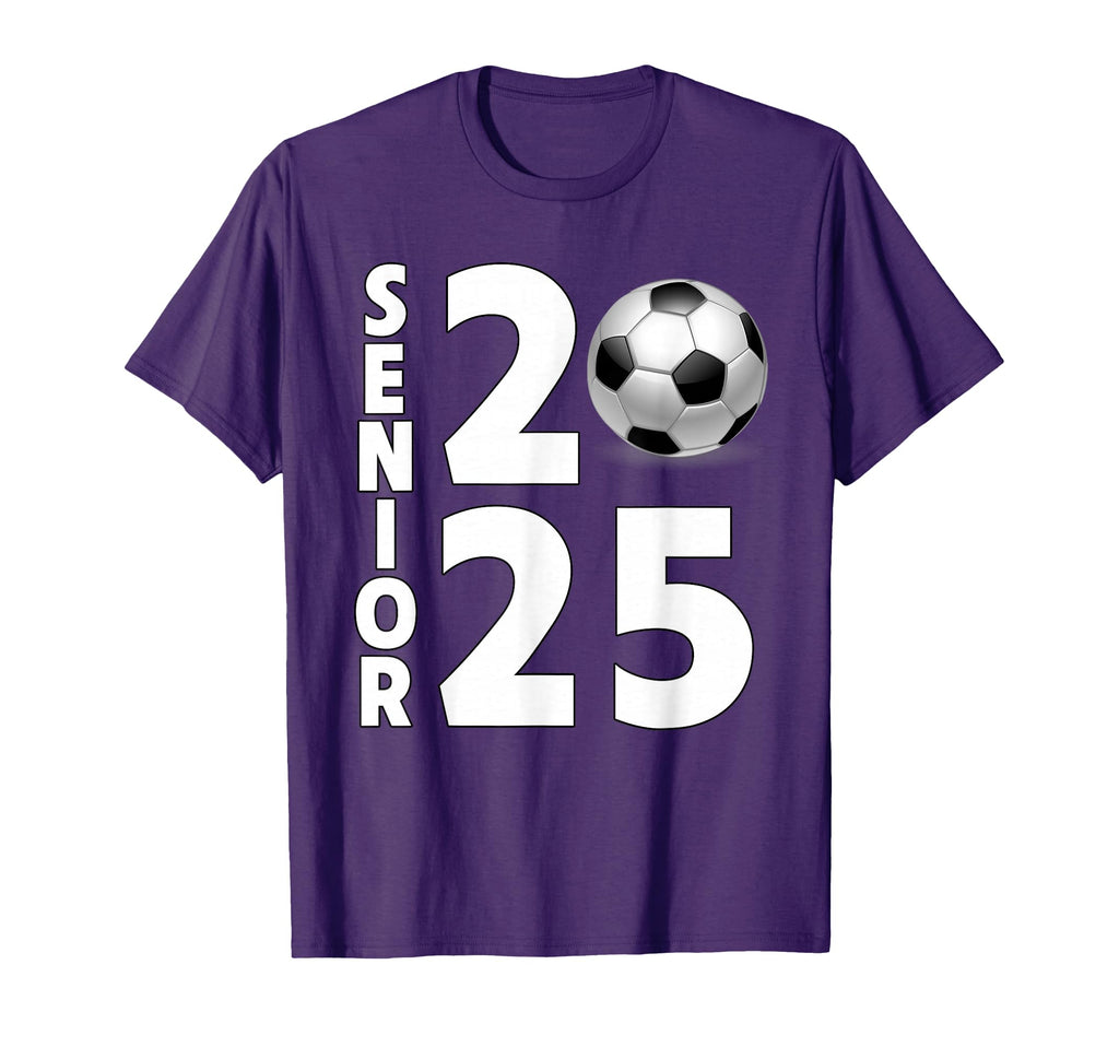 Soccer Player Senior Class 2025 Student T-Shirt - Aesthetic Graphic Unisex - T-Shirt, Sweatshirt, Hoodie